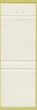 Matchbook Cover - Alps Dining Lounge Hamilton ON