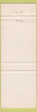 Matchbook Cover - Edward's Al's Driving School Canada