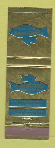 Matchbook Cover - Beach House Restaurant Laguna Beach CA