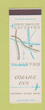 Matchbook Cover - O'Hare Inn Chicago Airport Des Plaines IL