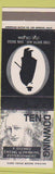 Matchbook Cover - Ten Downing San Diego CA Winston Churchill