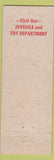 Matchbook Cover - Furniture Outlet Fort Lauderdale FL WEAR