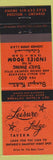 Matchbook Cover - Leisure Lodge Tavern Preston ON