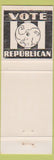 Matchbook Cover - Raymond Shafer Governor Adam Bower Assemblyman PA