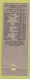 Matchbook Cover - Hotel Lycoming Williamsport PA