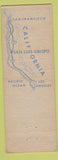 Matchbook Cover - Anderson Hotel San Luis Obispo CA