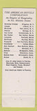 Matchbook Cover - Hotel Cody Buffalo Bill Leavenworth KS WEAR