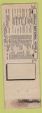 Matchbook Cover - Hotel Paxton Omaha NE WEAR