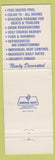 Matchbook Cover - Savoy Motor Hotel Las Vegas NV