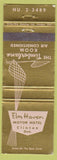 Matchbook Cover - Elm Haven Motor Hotel Clinton ON