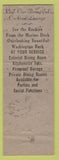 Matchbook Cover - Park Lane Hotel Denver Colorado