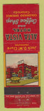 Matchbook Cover - Alta Vista Hotel Colorado Springs Colorado WORN