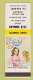 Matchbook Cover - Cafe Richard Jonquiere QC hillbilly