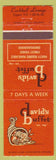 Matchbook Cover - David's Buffet Evendale OH