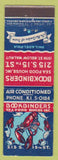 Matchbook Cover - Bookbinders Seafood Philadelphia PA