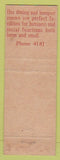 Matchbook Cover - Wi Ne Ma Hotel Klamath Falls OR