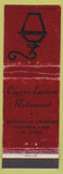 Matchbook Cover - Copper Lantern Restaurant Pasadena CA red WEAR