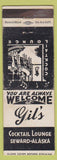 Matchbook Cover - Gil's Bar Seward AK