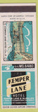 Matchbook Cover - Kemper Lane Hotel Cincinnati OH