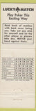 Matchbook Cover - Wayside liquor Grocery Ridgefield CT