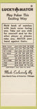 Matchbook Cover - Gilbert Textile Sales