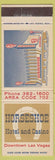 Matchbook Cover - Horseshoe Casino Las Vegas NV