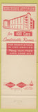 Matchbook Cover - Horseshoe Casino Las Vegas NV