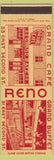 Matchbook Cover - Grand Cafe Reon NV