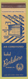 Matchbook Cover - Hotel Berkshire REAding PA
