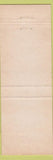 Matchbook Cover - Clarke's Hotel Sioux Lookout ON