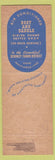 Matchbook Cover - Webster Hall Hotel Pittsburgh PA red