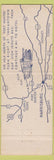 Matchbook Cover - Hotel Blue Mountain Fort Hunter PA