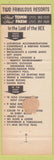 Matchbook Cover - Hotel Farm Town Lancaster PA