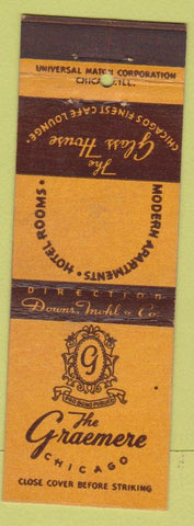 Matchbook Cover - Greamere Hotel Chicago IL