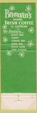 Matchbook Cover - Brennan's Irish Restaurant Berkeley CA