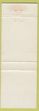 Matchbook Cover - Oak Room Encino CA WEAR