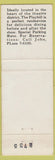 Matchbook Cover - The Playbill Restaurant New York City WEAR