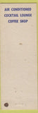 Matchbook Cover - Hotel Woodruff Joliet IL