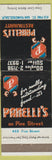 Matchbook Cover - Panelli's Restaurant San Francisco CA