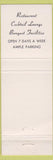 Matchbook Cover - Somerville Inn Somerville NJ