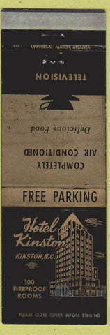 Matchbook Cover - Hotel Kinston NC WEAR