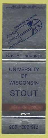 Matchbook Cover - University of Wisconsin Stout Menomonie WI WEAR