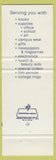 Matchbook Cover - University of Wisconsin Stout Menomonie WI WEAR
