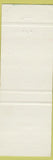 Matchbook Cover - Estevan Motel SK green