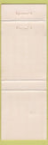 Matchbook Cover - Old Firehouse Steak House Saratoga Springs NY
