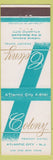 Matchbook Cover - Colony Resort Motel Atlantic City NJ