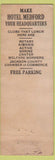 Matchbook Cover - Hotel Medford OR Federal