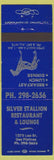 Matchbook Cover - Silver Stallion Restaurant Des Plaines IL