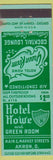 Matchbook Cover - Hotel Howe Akron OH