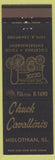 Matchbook Cover - Bhuck Ccavallini's Midlothian IL